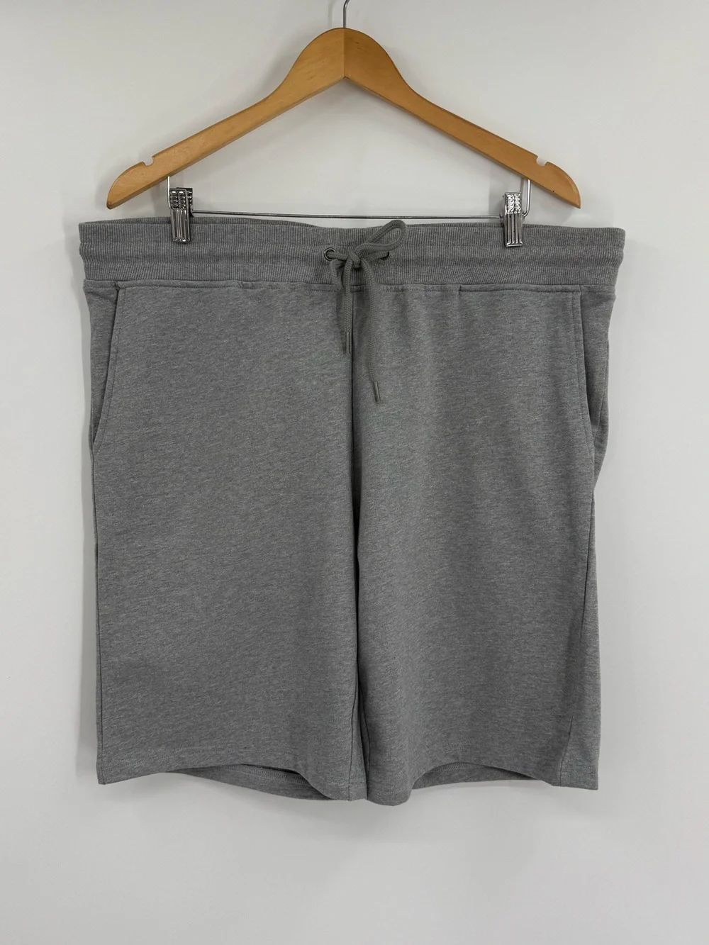 NWT Bread & Boxers Men's Lounge Shorts | Grey Melange | XXL